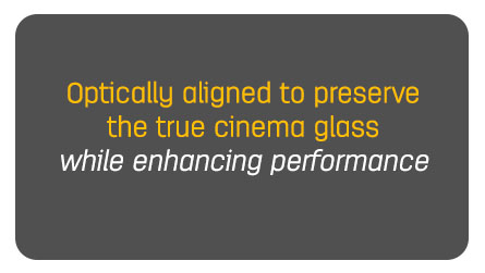 Zeiss Super Speeds - Optically aligned to preserve the true cinema glass while enhancing performance